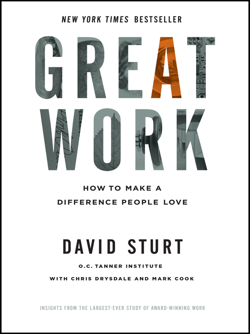 Title details for Great Work by David Sturt - Available